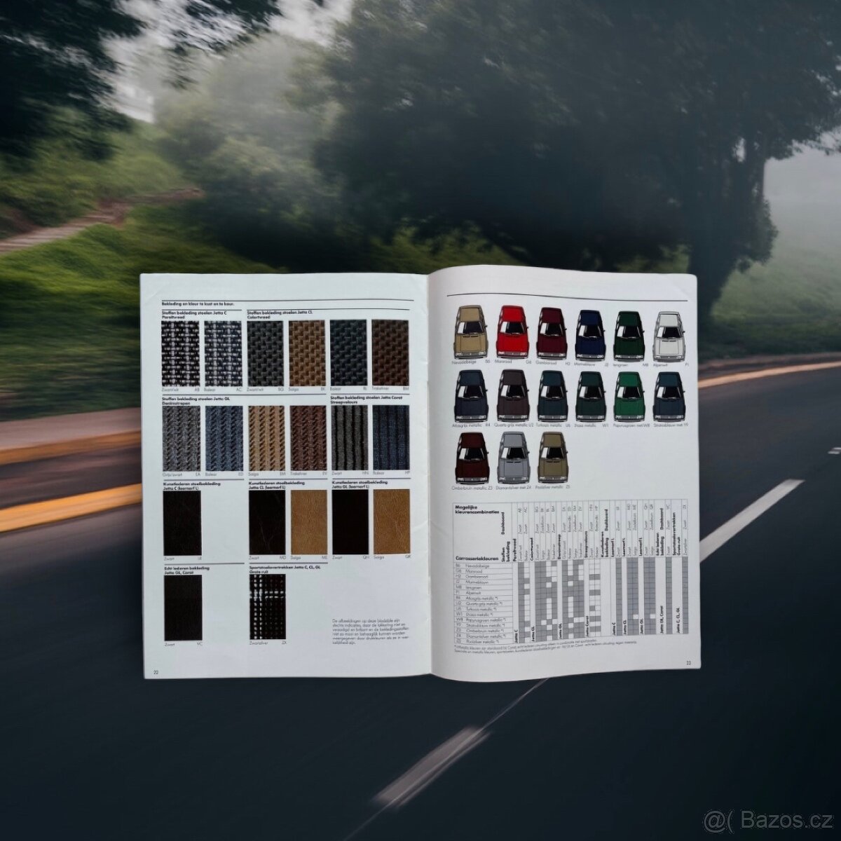 Volkswagen Jetta ~ holandský prospekt 1/84 ~ 24 stran - 9