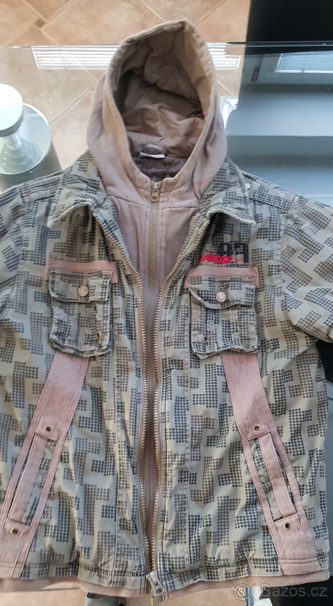 Chlapecká bunda vel. 152/158 khaki - 9