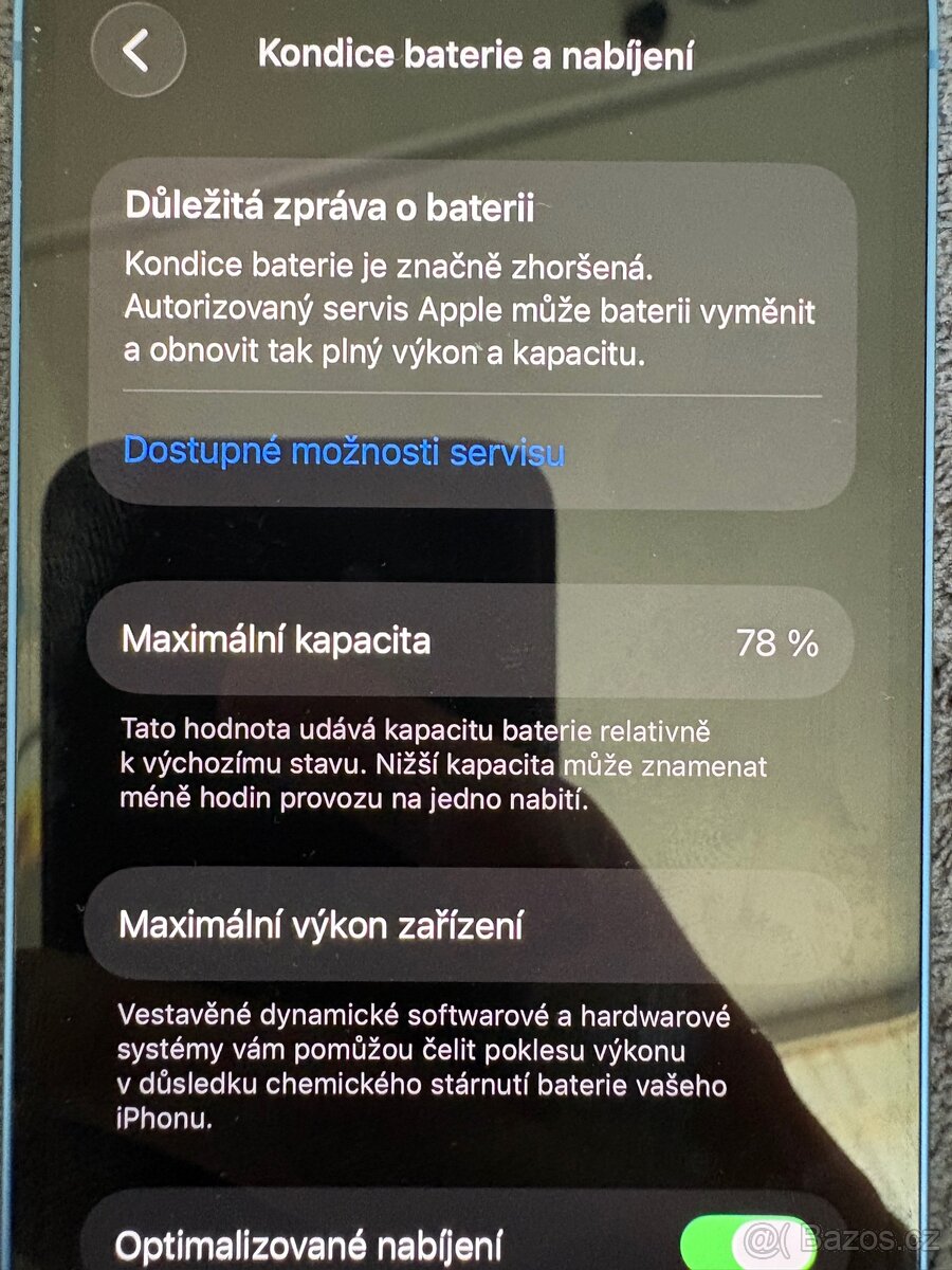 iPhone 13 128gb modrý - 9