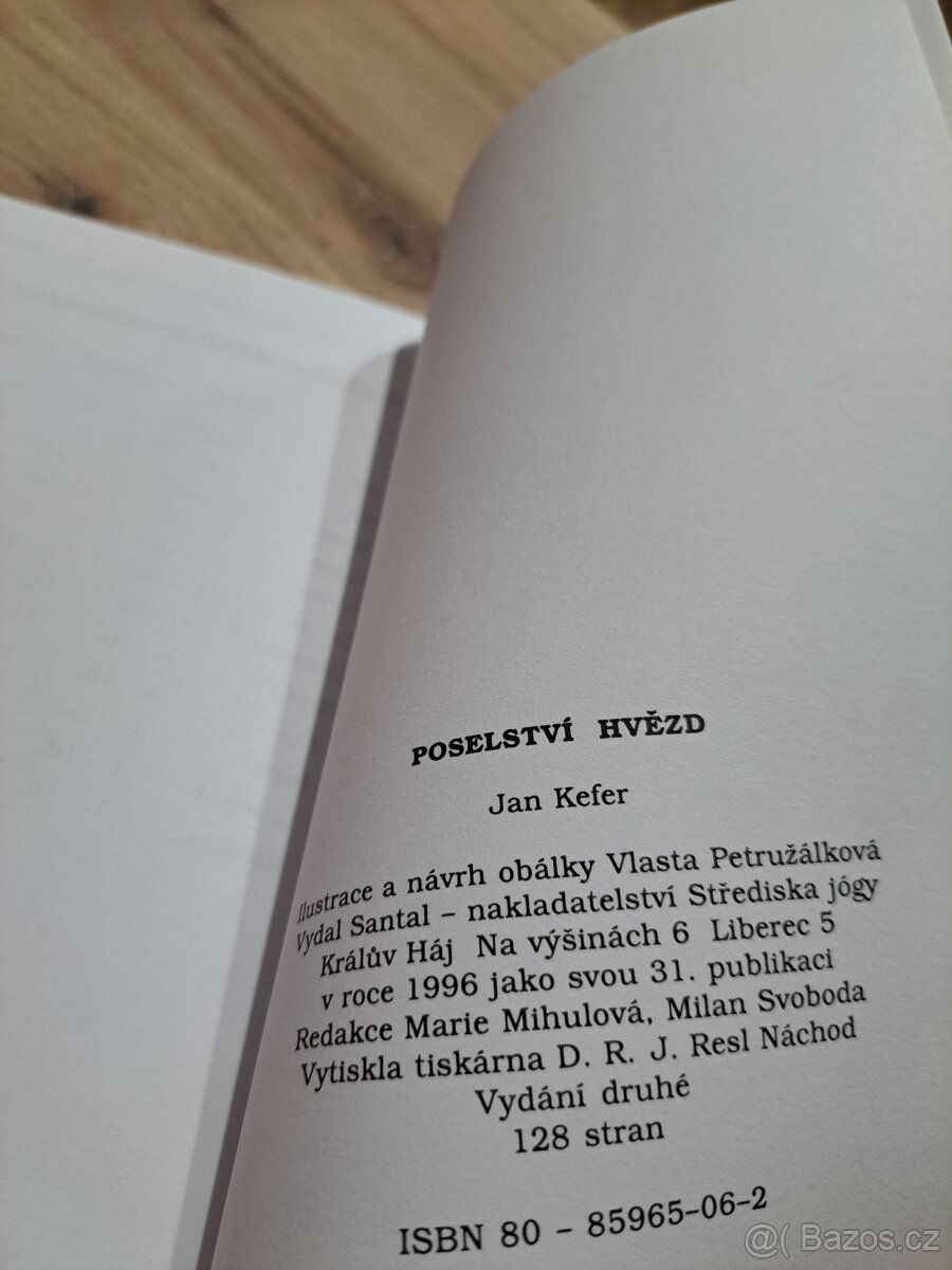 Poselstvi hvězd , Jan Kefer - 9