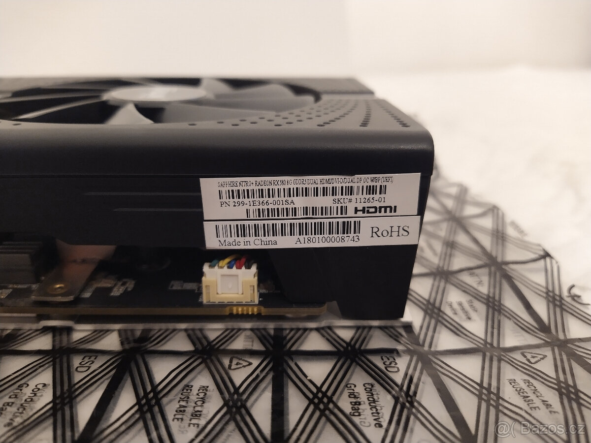 Sapphire NITRO+ Radeon RX 580 OC 8G - 9