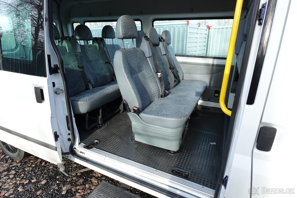 FORD TRANSIT L3H2 9MÍST BUS 2.2TDCI KLIMA SERVISKA - 9