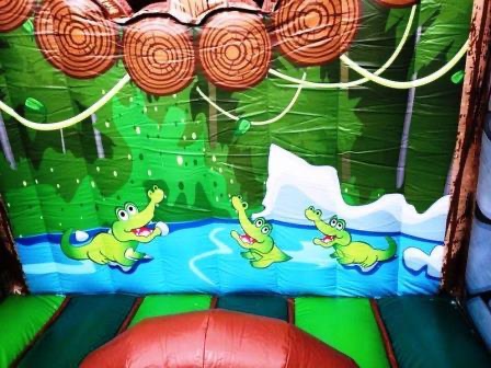 Nafukovací atrakce Opičí dráha - 9