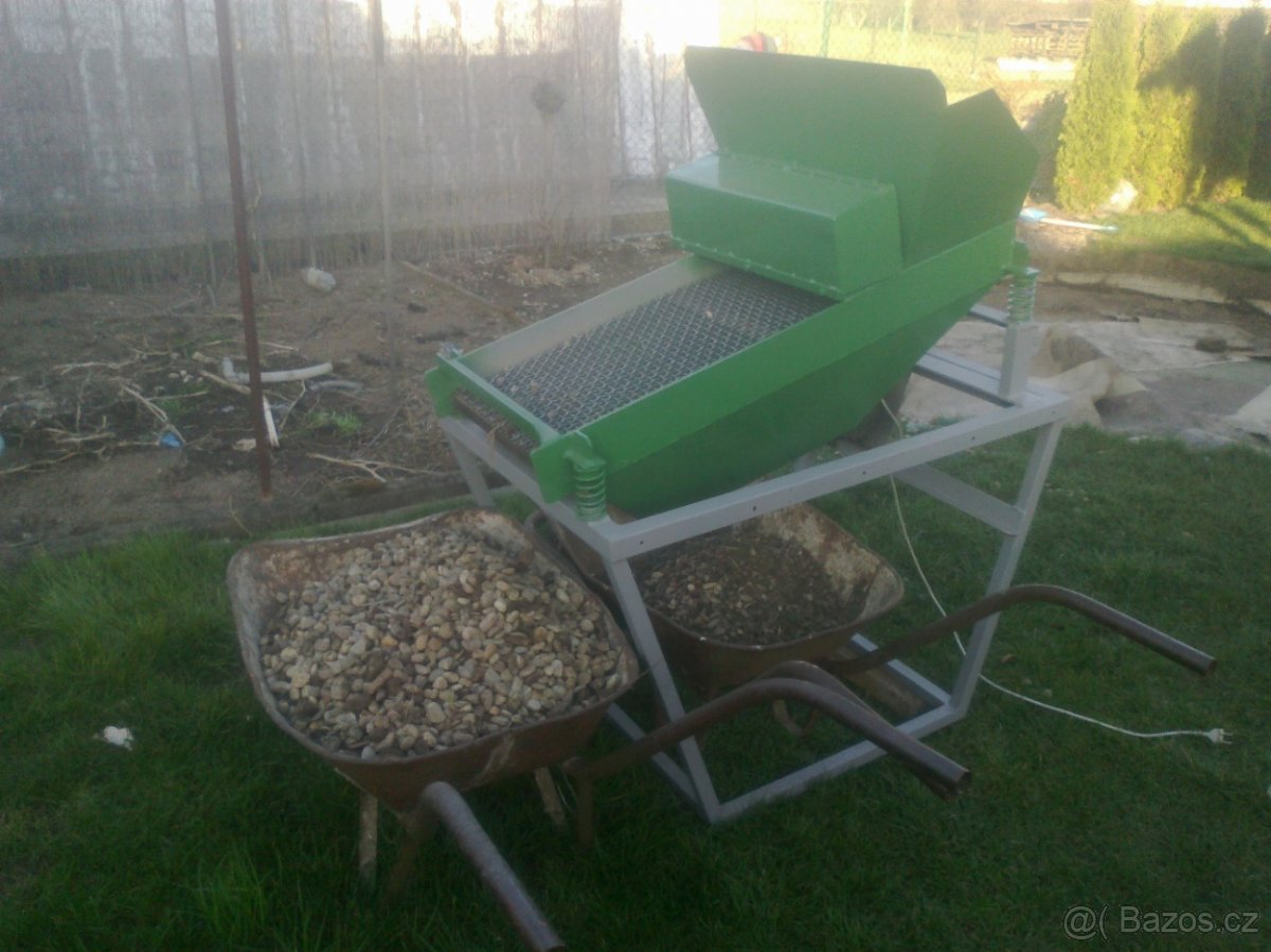 Zahradni třídička (katr) na kompos, hlínu, sutě atd.... - 9