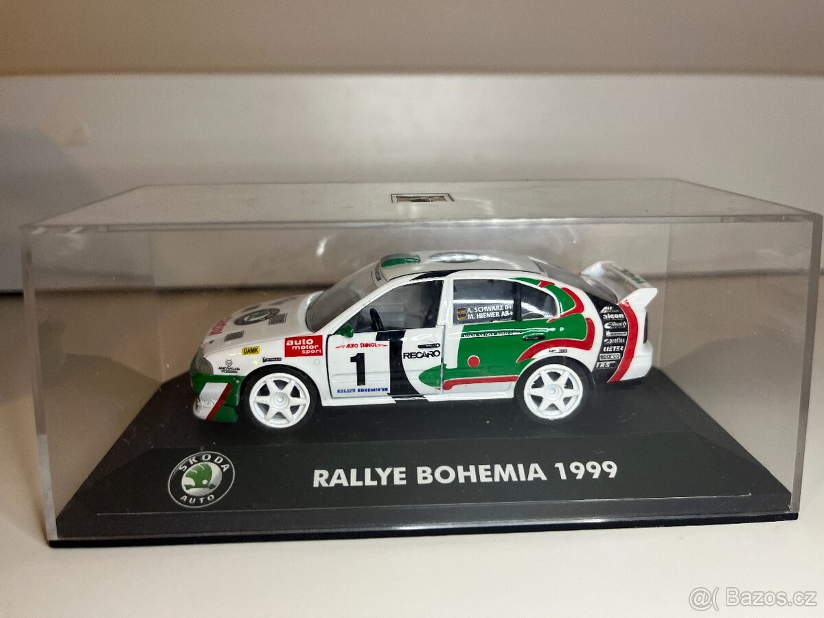 1/43 rally model Octavia WRC, Fabia S2000 - 9