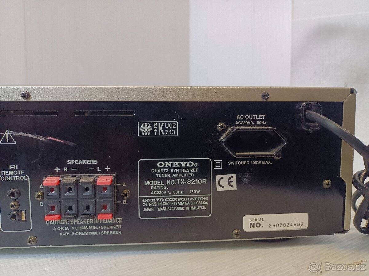 ONKYO TX-8210R rádio se zasilovačem - 9