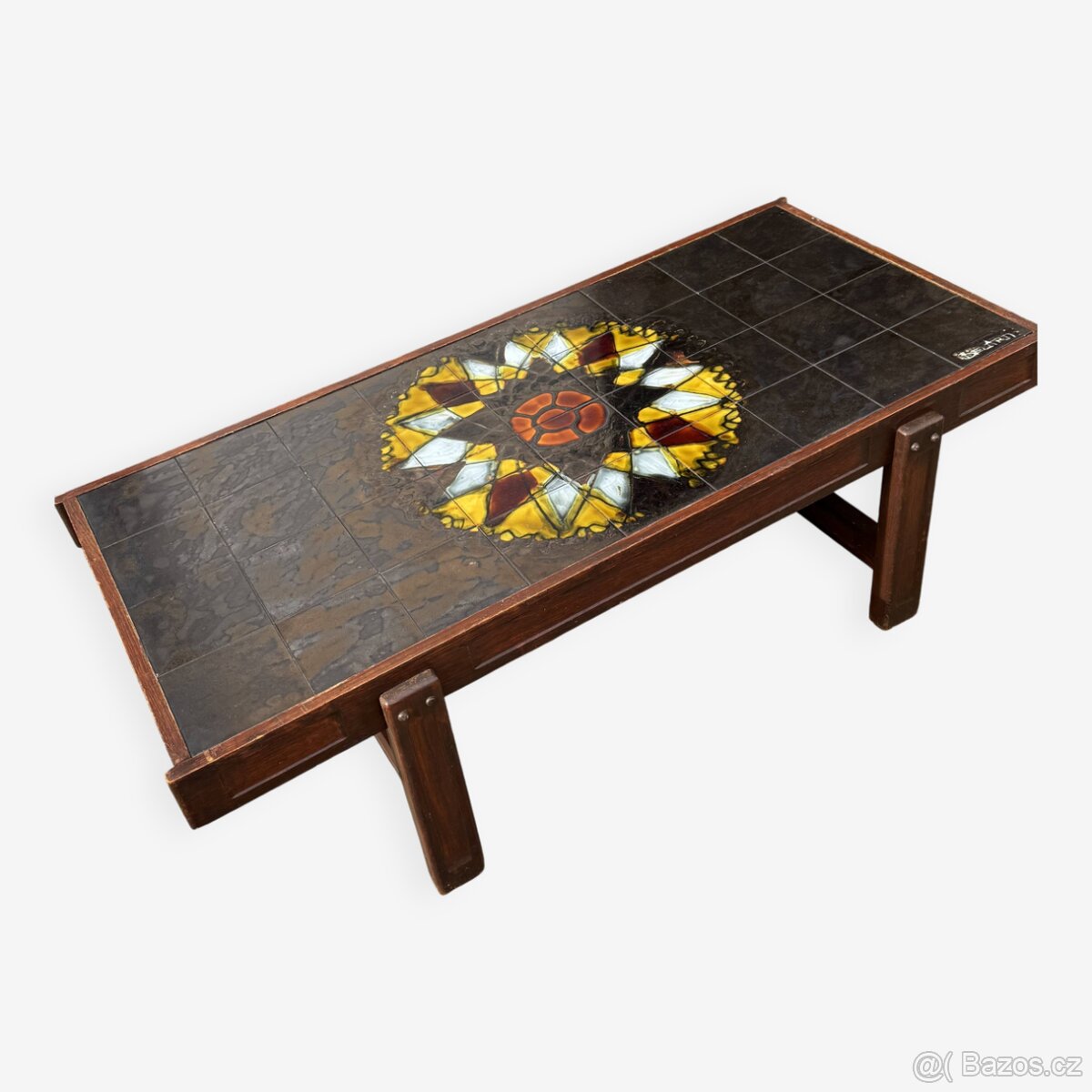 Vintage konferenční stůl design Jullite Belarti - 9