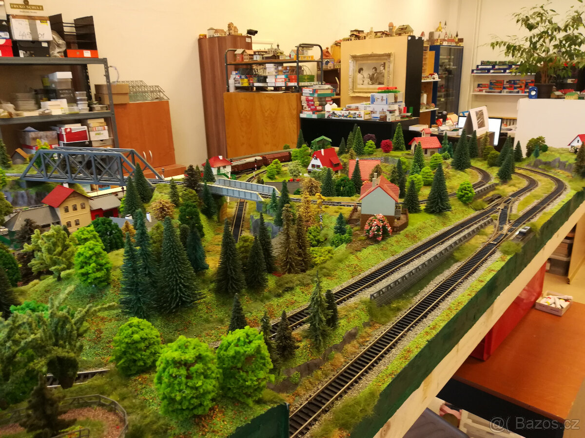 Kolejiště H0 220 x 120(150) cm - 9