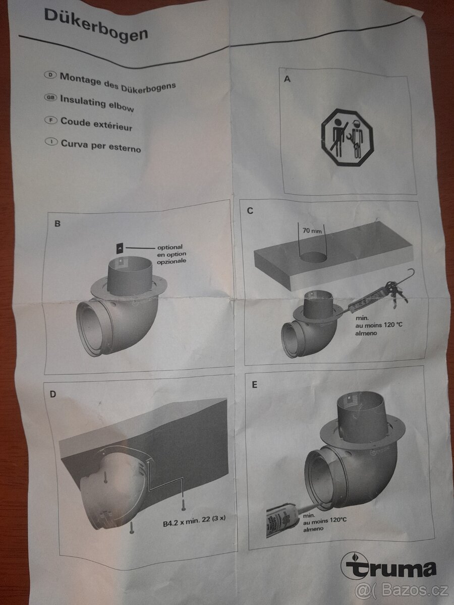 Příslušenství klimatizace TRUMA SAPHIR - 9