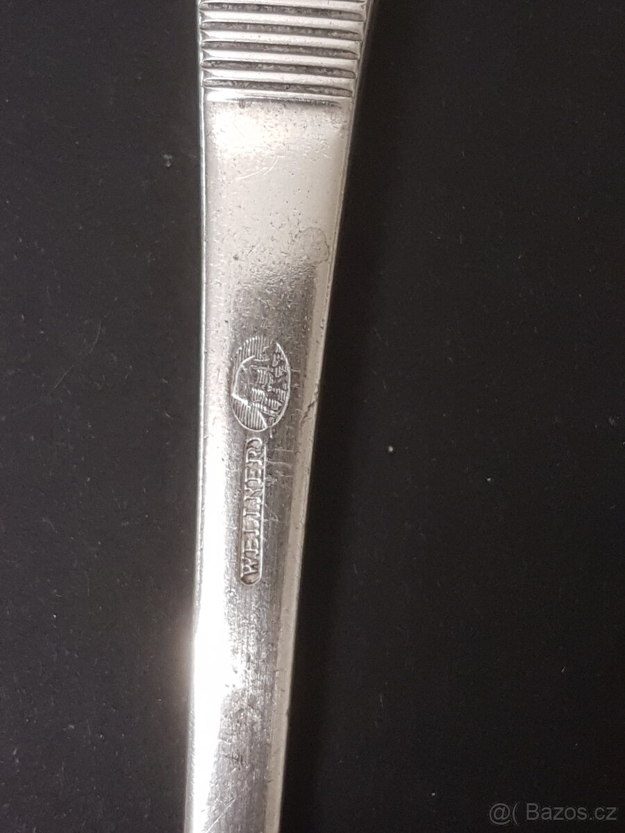 Postříbřené přibory pro 6 os. Wellner - 9