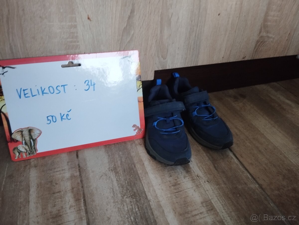 Boty kluk velikost 31,32,33 ,34 a brusle 24-31 a 29-32a - 9