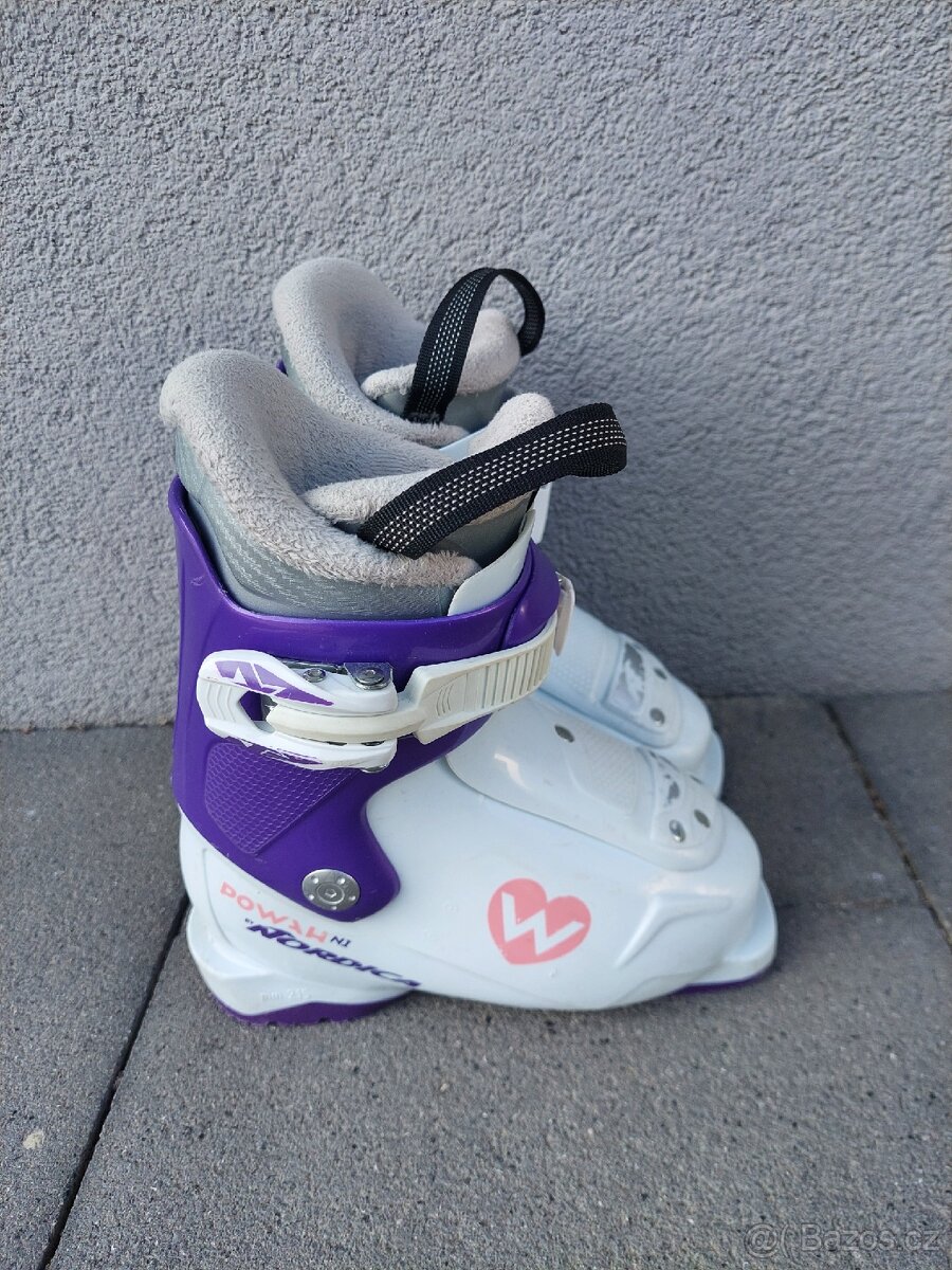 Dětské lyže SALOMON LUX, 80 cm + lyžáky - 9