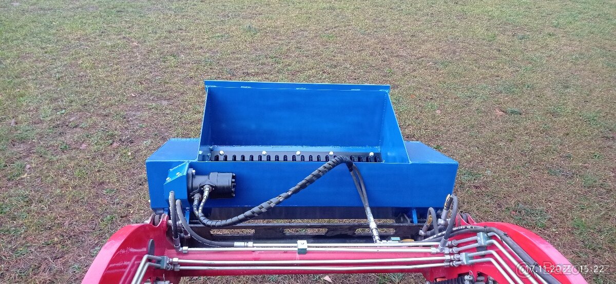 Třídící, kátrovací lopata za malotraktor - 9