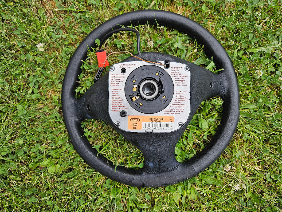 Audi S4 S6 S8 S-line volant kožený sport - 9