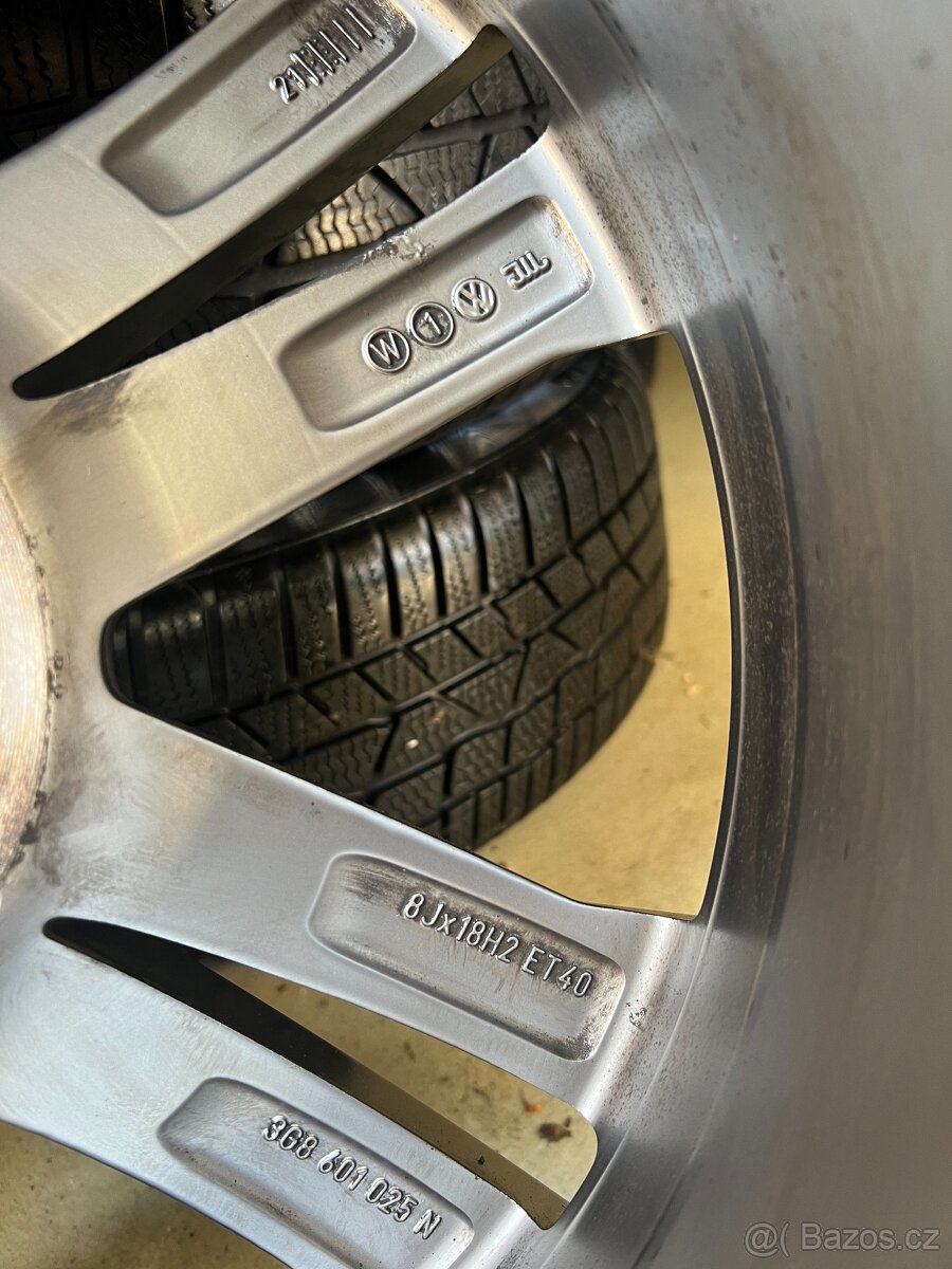 Originální kola VW Arteon 5x112 R18 ZIMNÍ č.F96 - 9