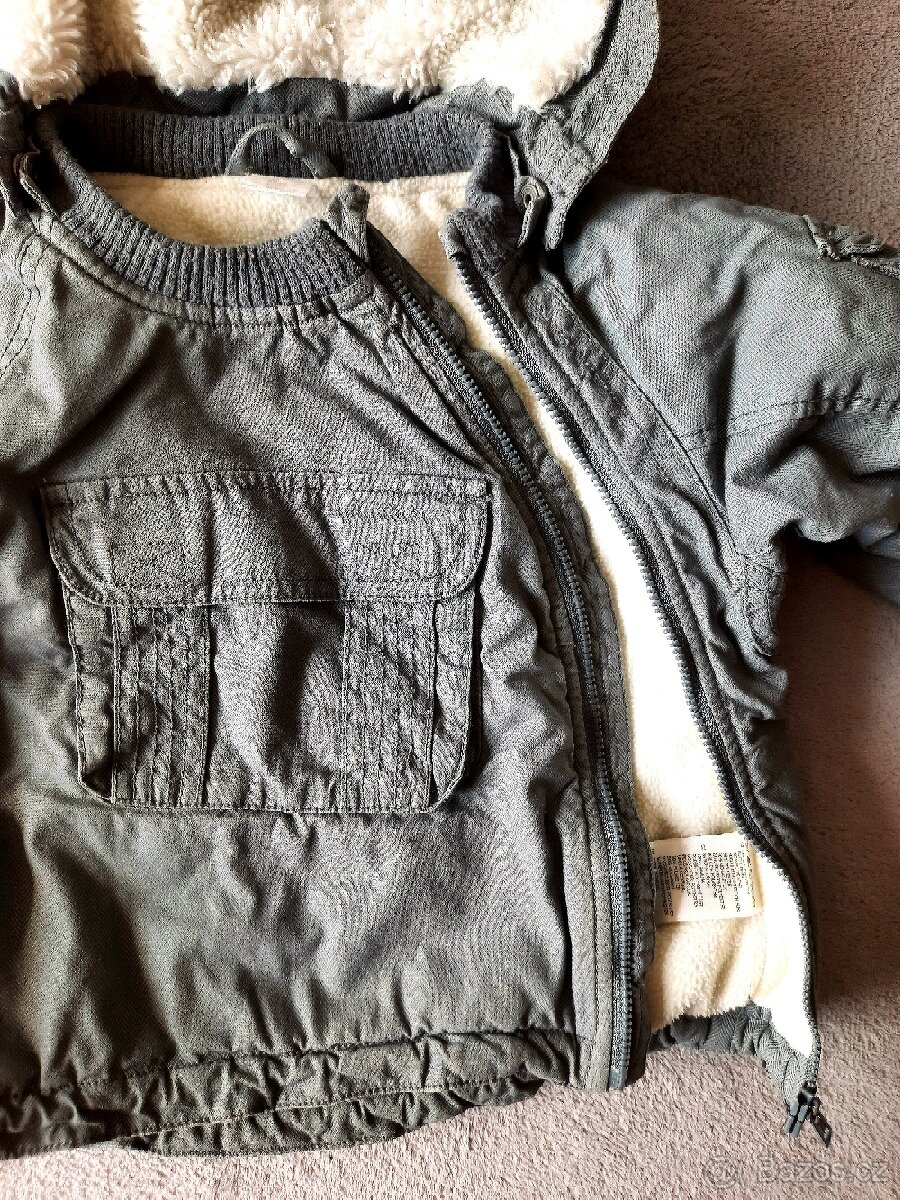 Zimní bunda H&M vel.80 - 9