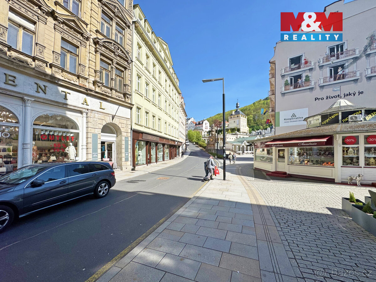 Pronájem bytu 2+1, 51 m², Karlovy Vary, ul. Tržiště - 9