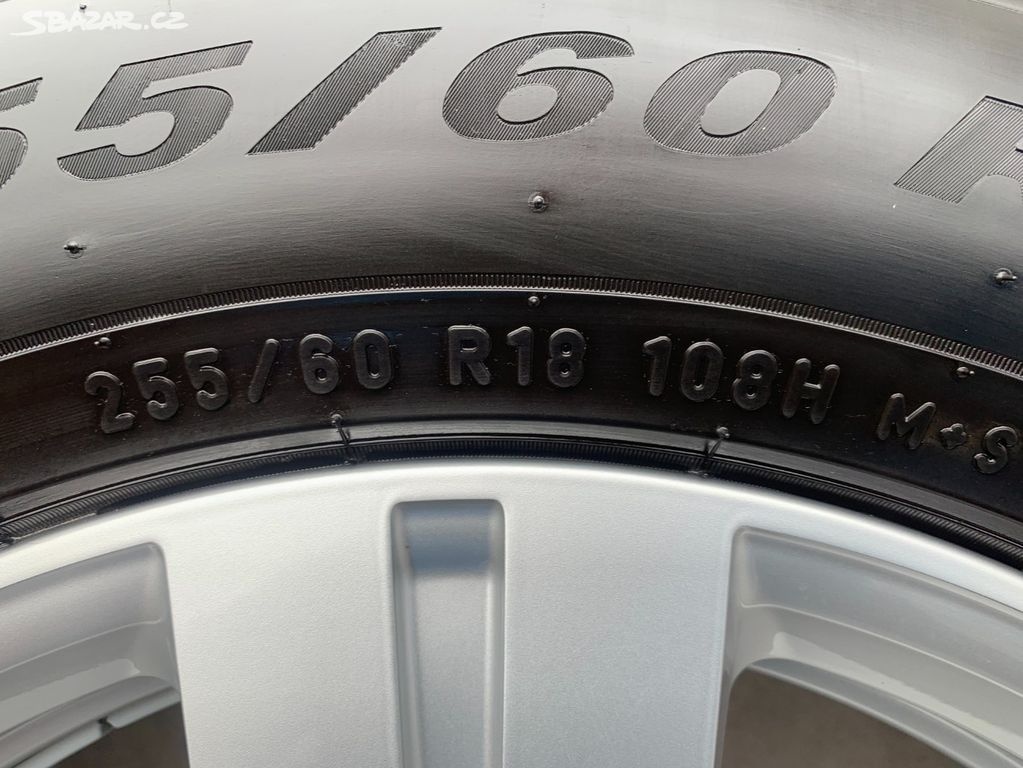 Originální kola AUDI Q7 5x112 R18 ZIMNÍ PNEU č.H27 - 9
