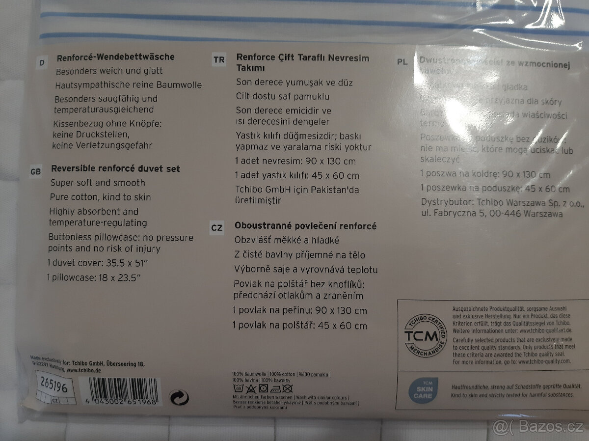 Dětské povlečení a prostěradlo Tchibo - nepoužité - 9