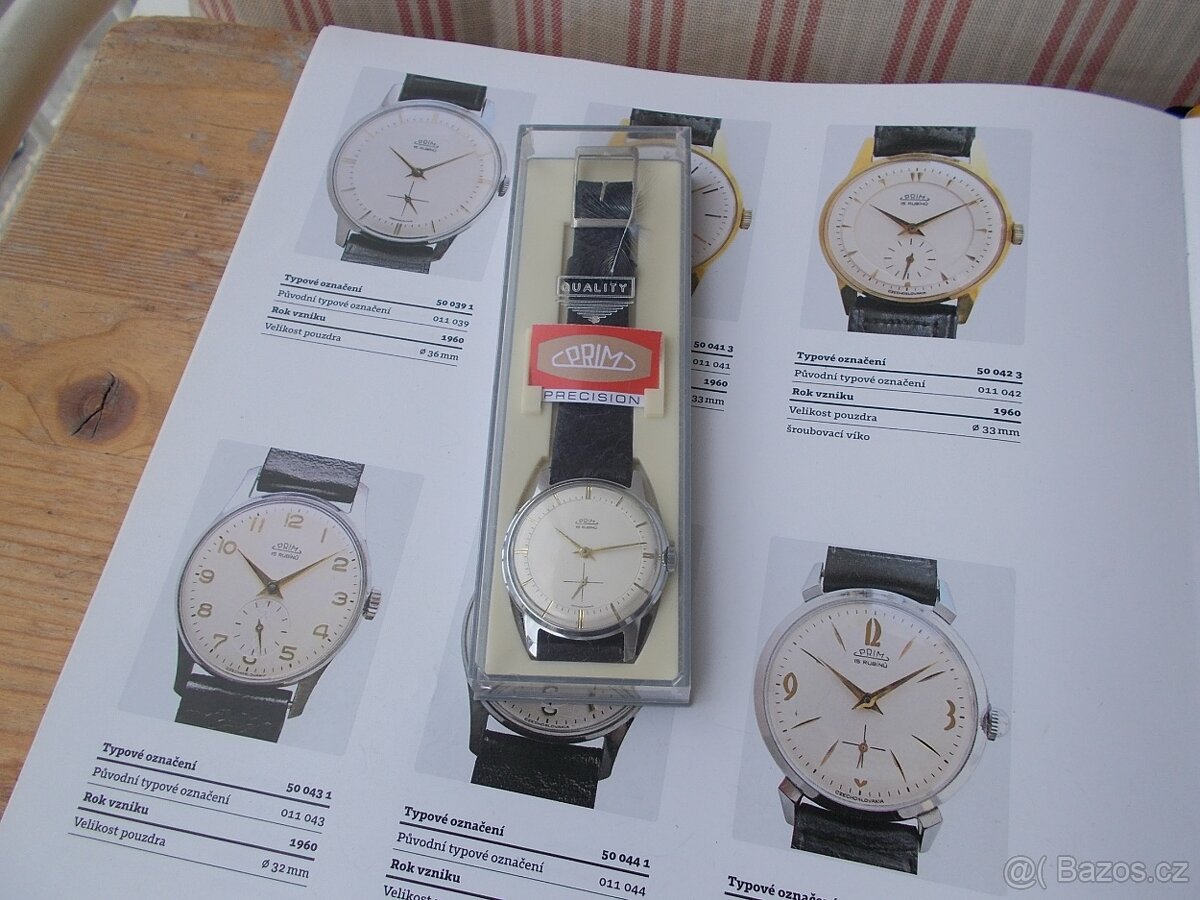 Trezorovky nenošene hodinky prim traktor rok 1960 funkcni - 9