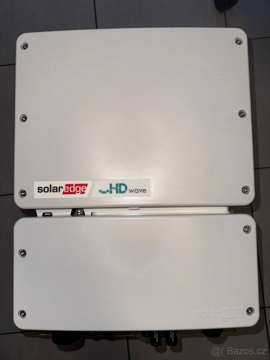 Prodám nové střídače SolarEdge+OPTIMIZÉR S1200-1GM4MBV - 9