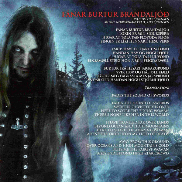 cd Týr – Valkyrja 2013 - 9