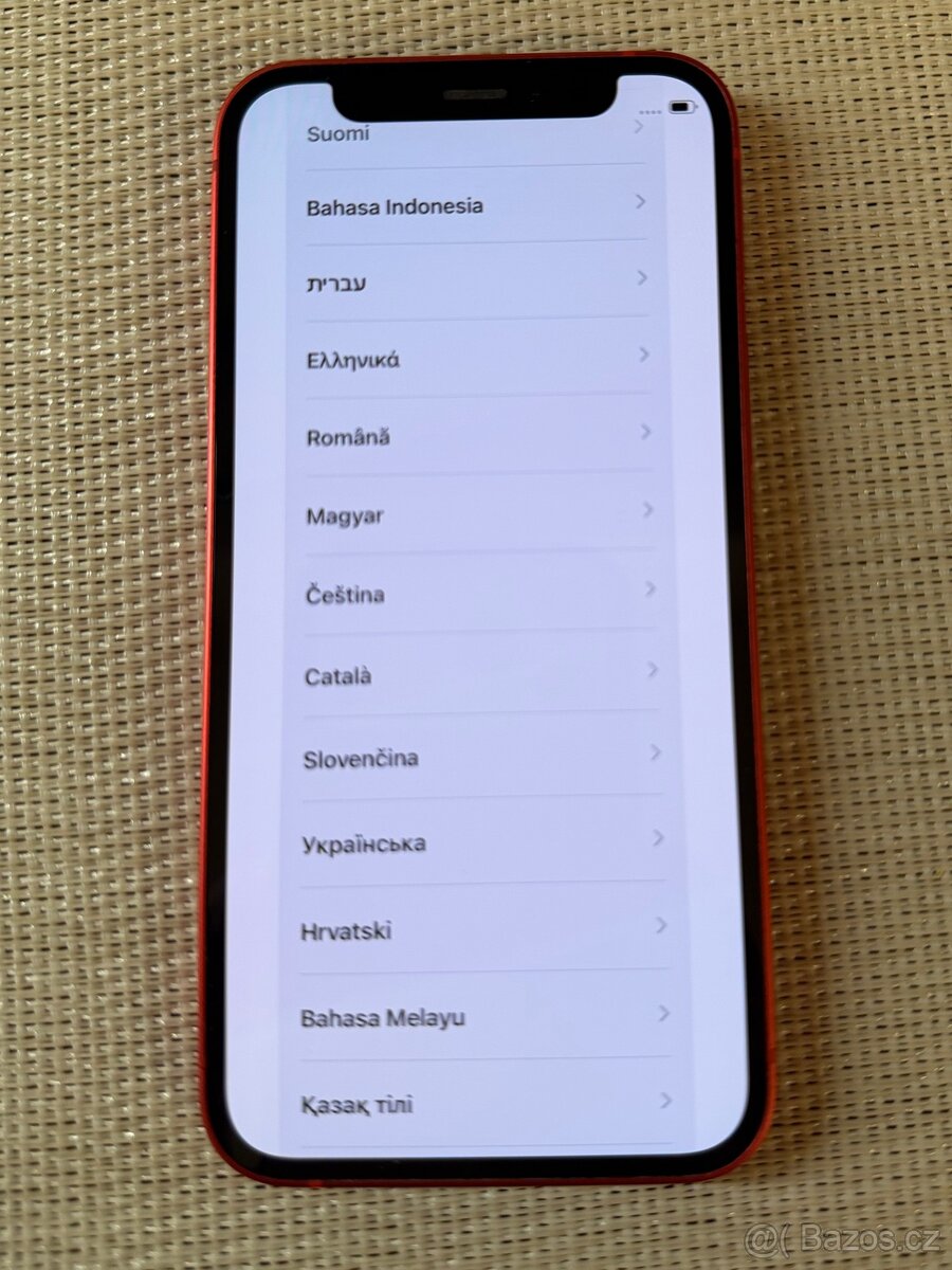 Apple IPhone 12 mini 128Gb červený - 9