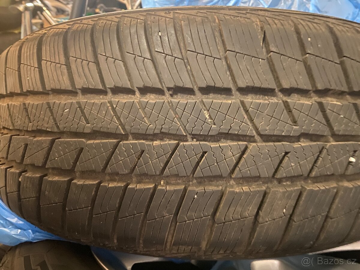 Alu kola 17” 5x112 Audi a zimní pneu 225/55/R17 - 9