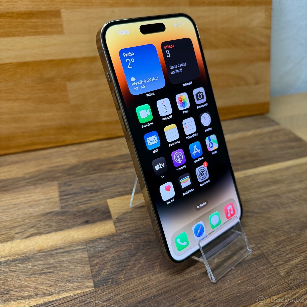 IPhone 14 Pro Max 256GB, zlatý, eSIM (rok záruka) - 9