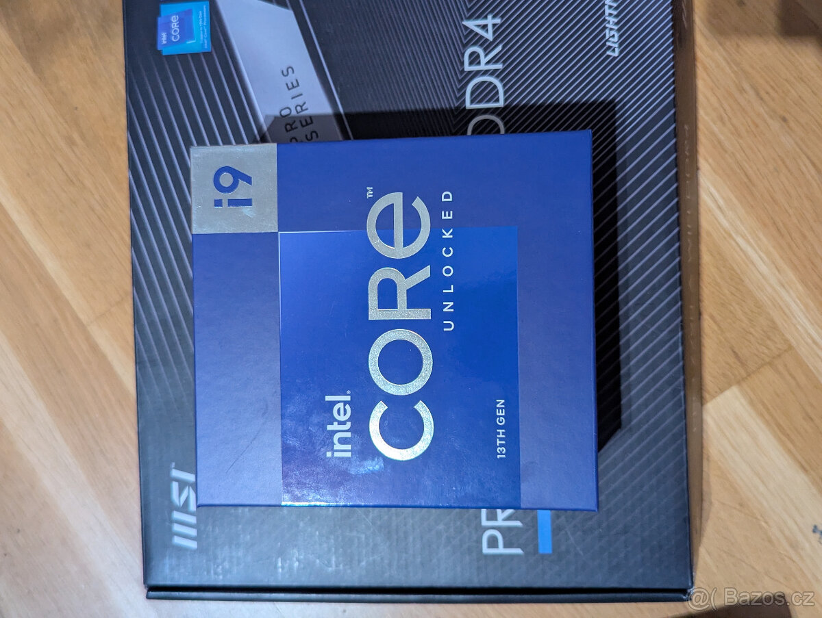 Intel i9 13900k + msi z790 - 9