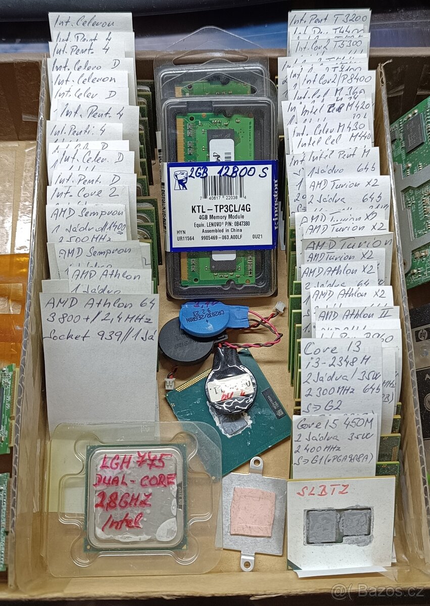 Intel® Core™2 Duo Processor T8100 3M Cache, 2.10 GHz, 800 MH - 9