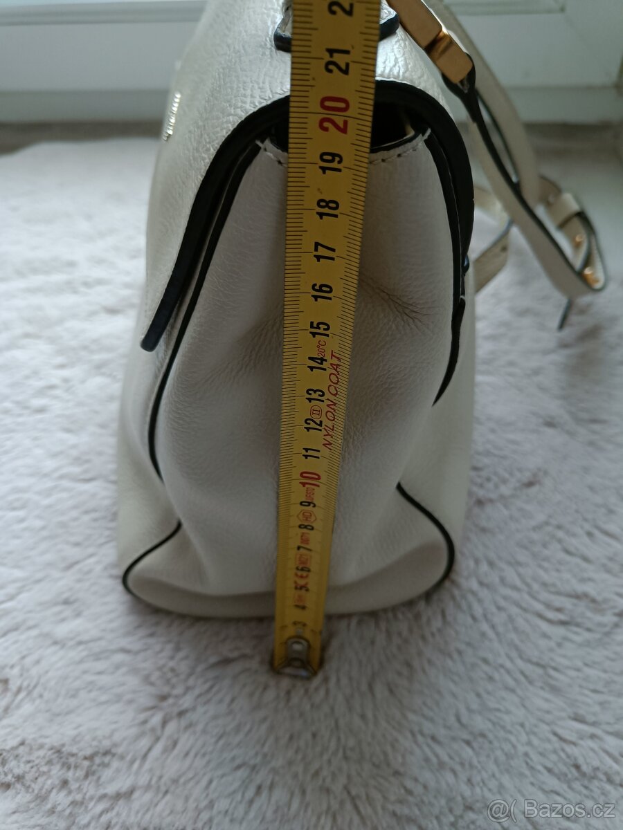 Krémová kabelka Coccinelle - 9