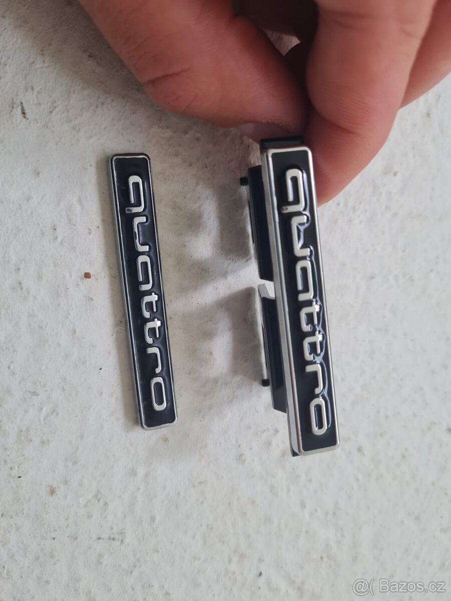 QUATTRO menší nápis do masky v rôznych farbách - 9