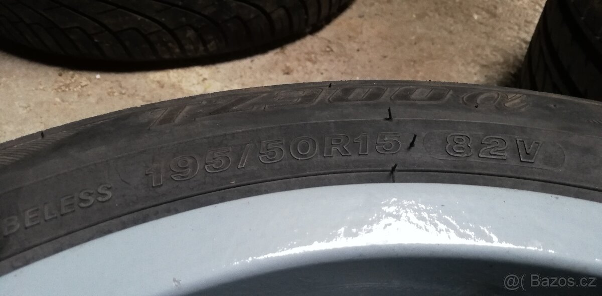 Prodám disky 4x100 R15 + pneumatiky - 9