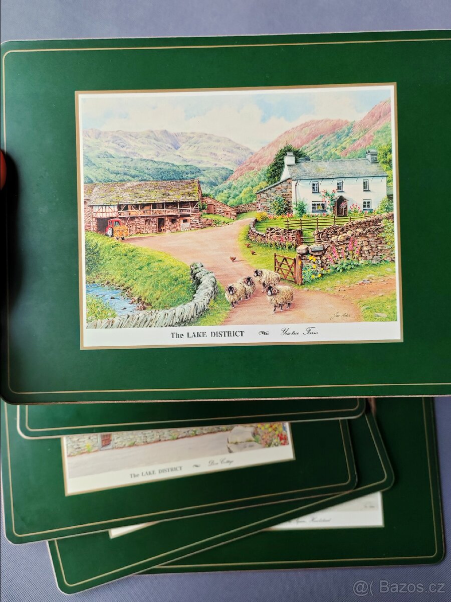 Sada 6 prémiových podložek od PIMPERNEL (Anglie) - 9