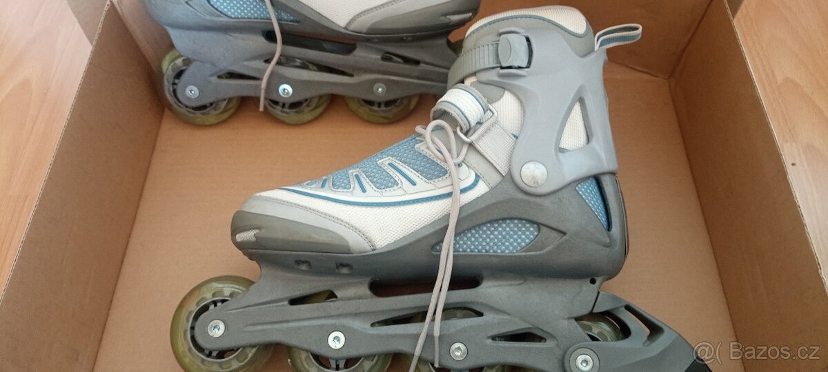 Dámské kolečkové brusle světlé Rollerblade - 9