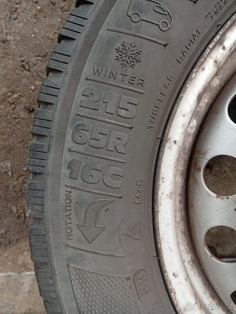 MERCEDES BENZ VITO, VIANO W639 PLECH. KOLA S PNEU 215/65R16C - 9