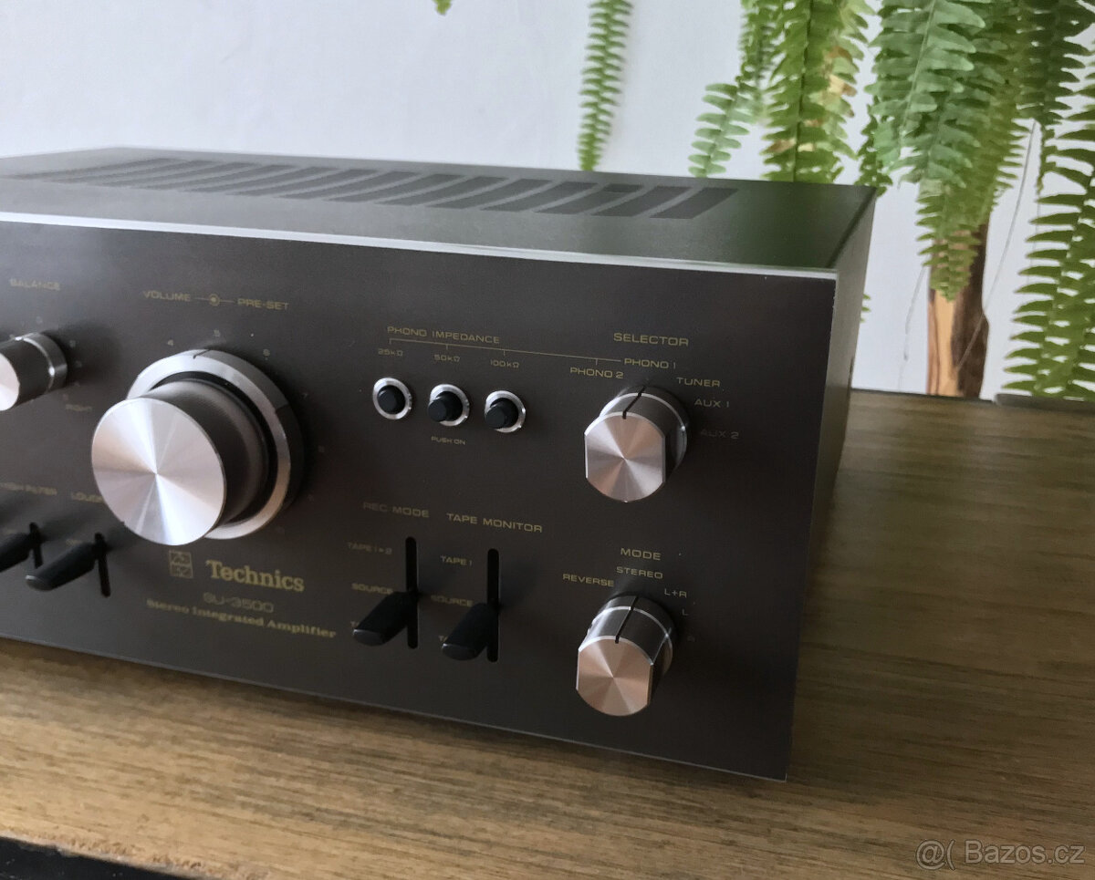 Vintage Technics SU-3500 Stereo Integrated Zosilňovač - 9