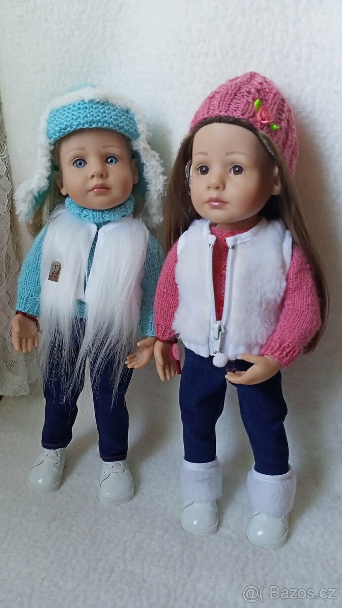 Zimní oblečení na panenky Gotz 36cm-kloubové - 9