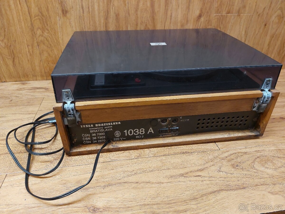 2x Gramorádio Tesla Duo 1038A - 9