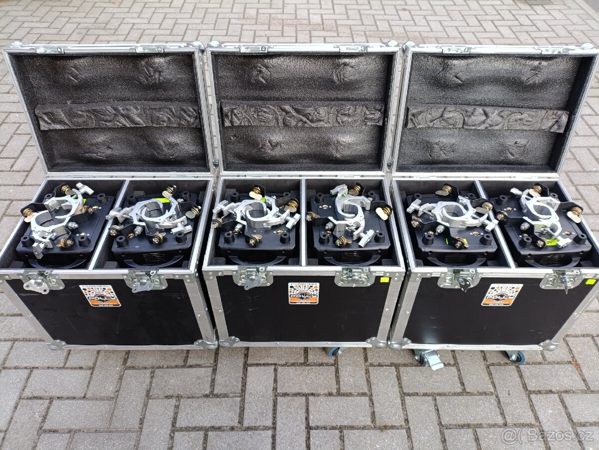 6 ks Head Led WASH 19x15 Wat+ case - 9