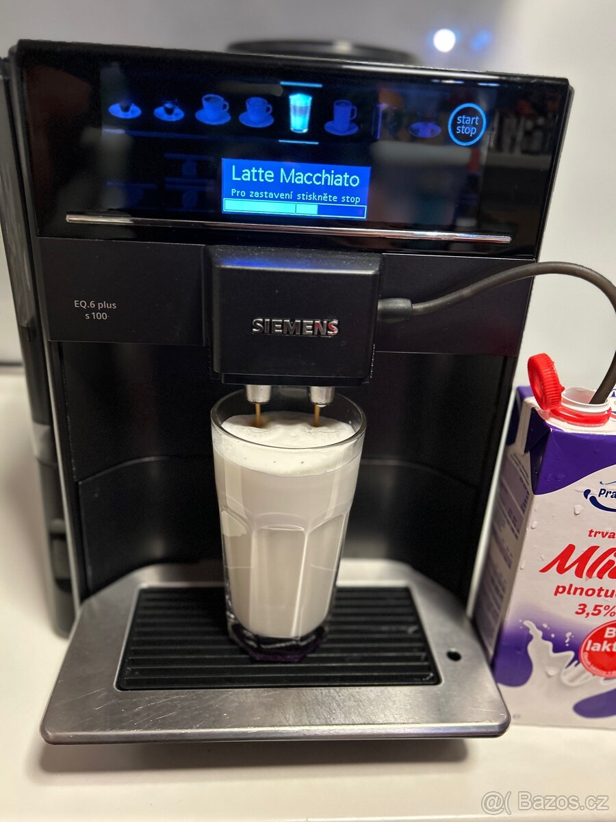 Automatický kávovar SIEMENS TE651209RW EQ.6 plus s100 - 9