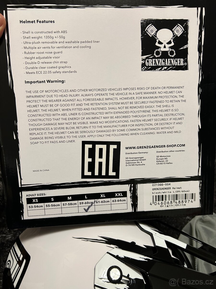 Prilba Grenzgaenger/ querly, Lko - 9