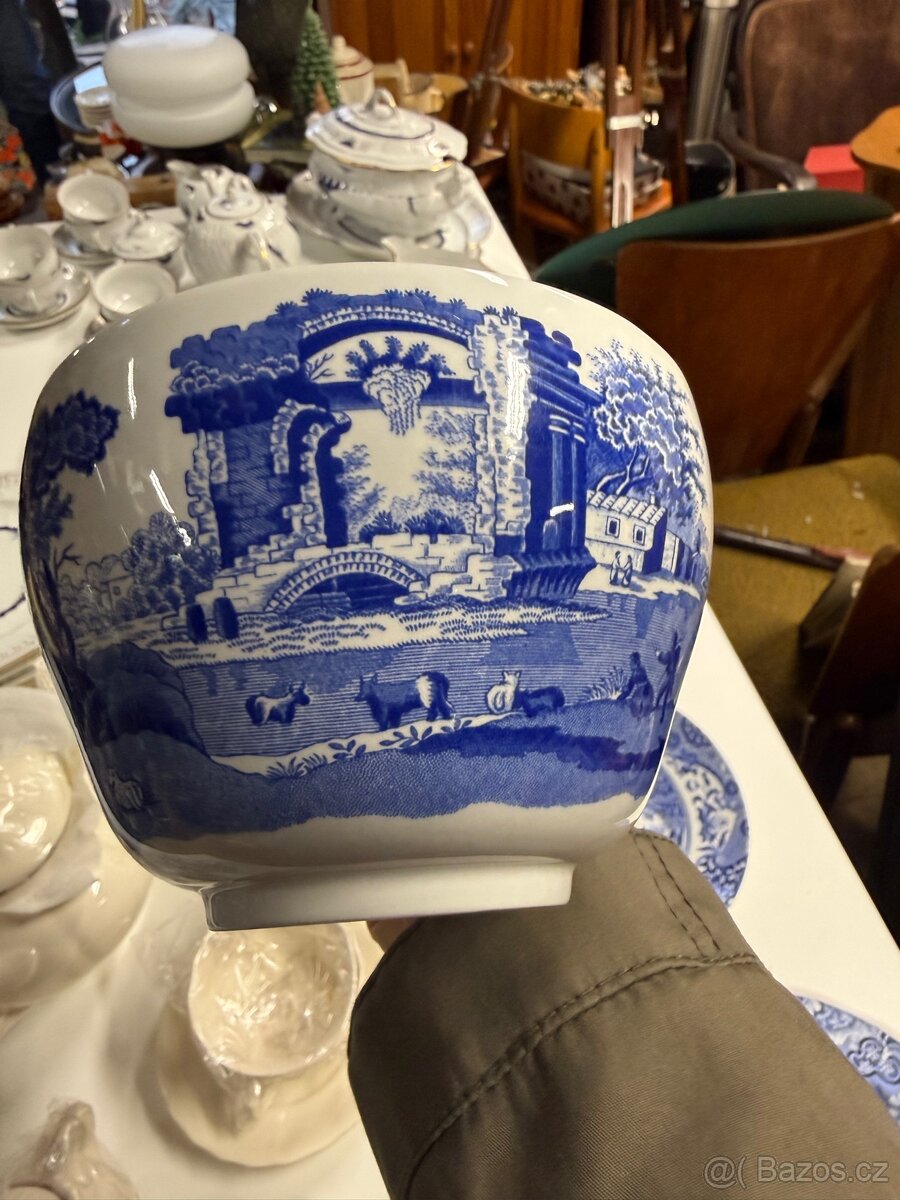 Vintage Spode Blue Italy - 9