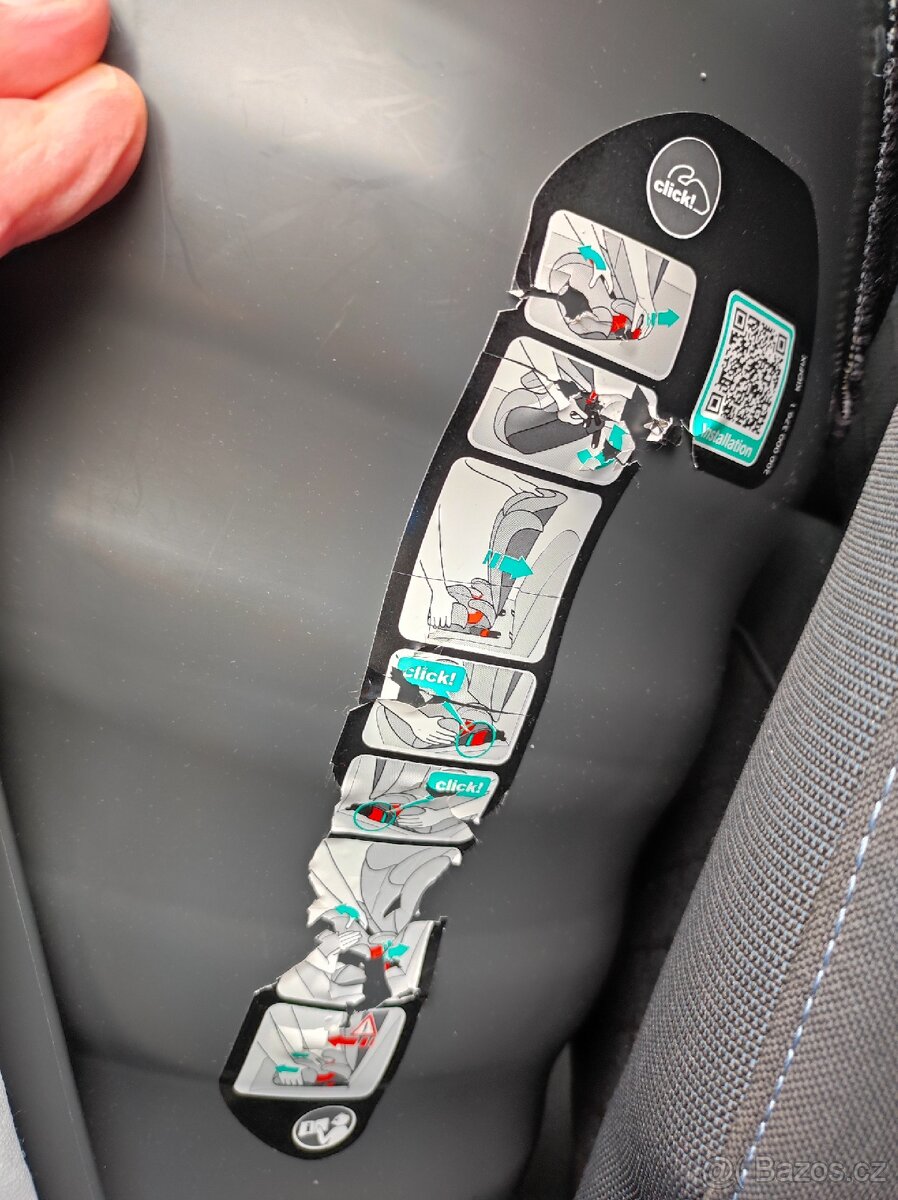 Prodám dětskou autosedačku Romer kidfix Isofix 15-36Kg - 9