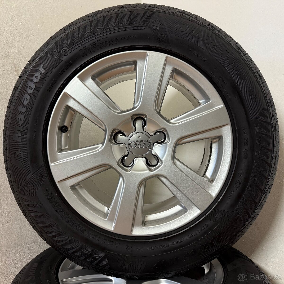 AUDI Q5/SQ5 5x112 R17 ET39+ZIMNÍ 235/65R17 8/7mm - 9