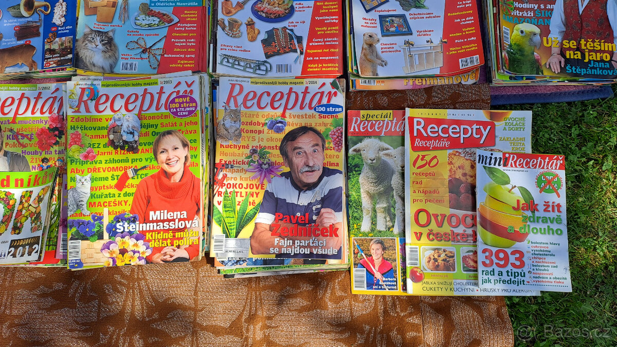 Prodám časopis Receptář - 9