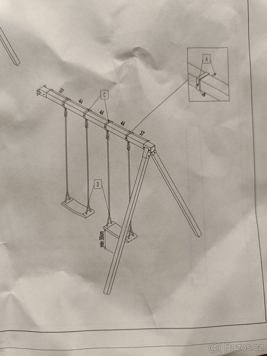 Houpačkový modul na 2 houpačky - 9