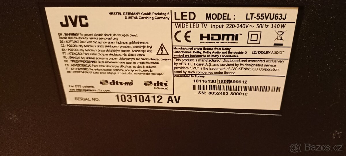 TV JVC Led Smart 4K 140 cm 55 palcu - 9