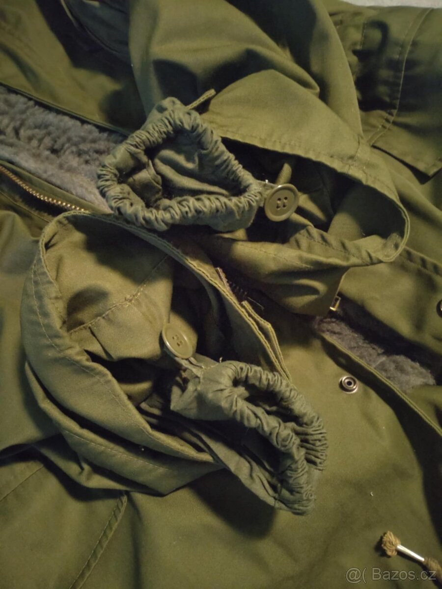 BUNDA PARKA M65 OLIVE ZELENÁ XXL v.č. VLOŽKY - 9